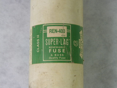 Bussmann REN-400 Renewable Fuse 400A 250V USED