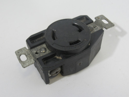 Arrow-Hart 6330 Locking Receptacle 30A 125V 3W 2P USED