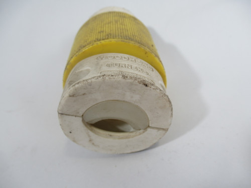 Woodhead 2709 Old Style Connector 20A 120/208V 4W 4P SHELF WEAR USED