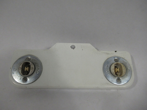 Leviton 524 Florescent Lamp Holder Assy. Stationary 660W 600V USED