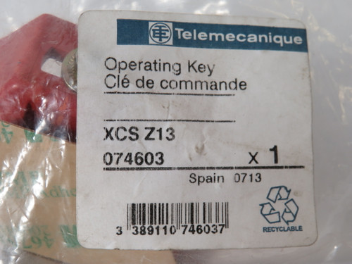 Telemecanique XCSZ13 074603 Pivoting Actuator for Safety Switch NWB