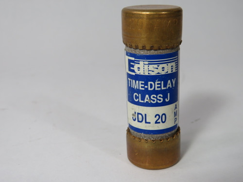 Edison JDL20 Time Delay Fuse 20A 600V USED