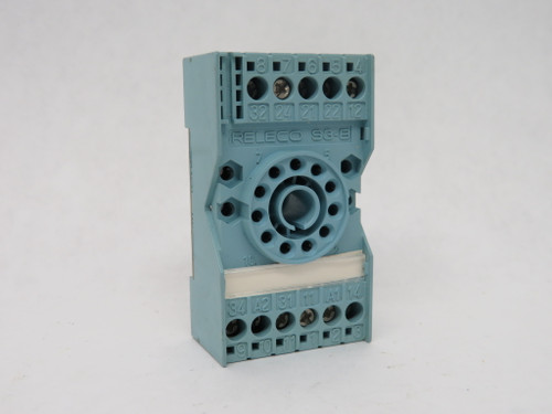 Releco S3-B Relay Socket 10A@380VAC 10A@300VAC 11-Pin USED