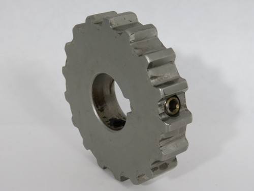 Wirebelt G24-3S100K Sprocket 1" Bore 17 Teeth 3"OD 1/4"x1/8" Keyway USED