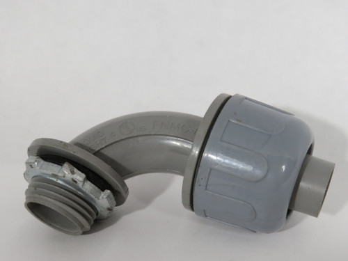 Generic FNMC-B PVC 90 DEG Seal Proof Liquid Tight Conduit Fitting 1/2" NPT USED