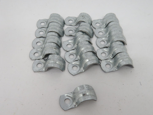 Iberville 38-V2-CP #38 Flexible Conduit Strap 3/8" Lot of 16 *Open Bag* NWB