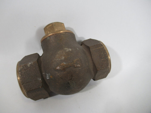 Generic Brass 3/4" ANPT Check Valve *Unknown WOG* ! NOP !