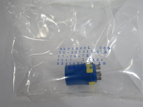 Amphenol 97-20-7S Circular Connector Insert 8-Pin Shell Size 20 ! NWB !