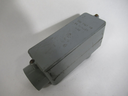 Carlon LB1-1/4 Square PVC Conduit Body 1-1/4" *No Seal* USED