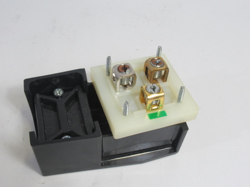 Hubbell 9309CN Angle Straight Blade Plug 30A 125V 3W 2P *Damage to Box* ! NEW !