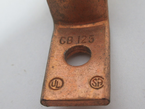 Panduit CB125-14-QY Copper Mechanical Lug 1/4" Hole 125A 6-1/0AWG ! NOP !