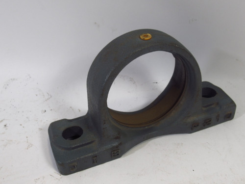 JIB P210 Pillow Block Housing Only 8-1/8"Lx4-3/8"H for 2" Bearing USED