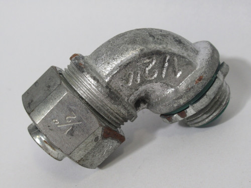 SCI LTQ5090-IC 90DEG Malleable Iron Insulated Connector 1/2" Lot of 3 USED