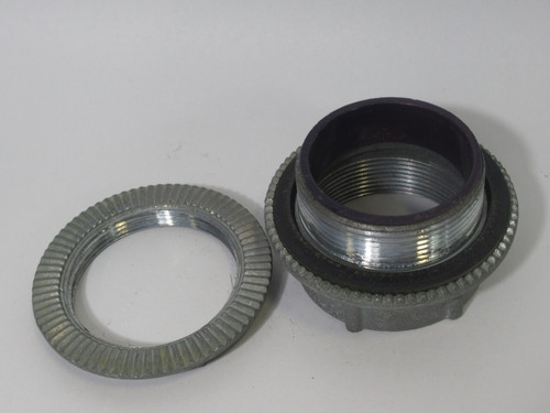 Emerson HUB200DN 2" Zinc Watertight Hub USED