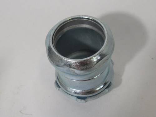 Generic 1001 Straight Compression Connector 1" Lot of 2 ! NOP !