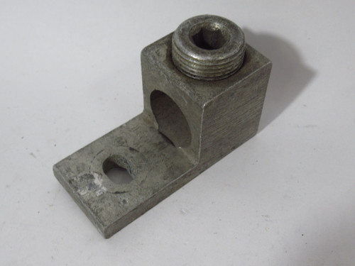 Ilsco TA-500C Aluminum Mechanical Lug Conductor Range 500-4 3/8" Bolt Size USED