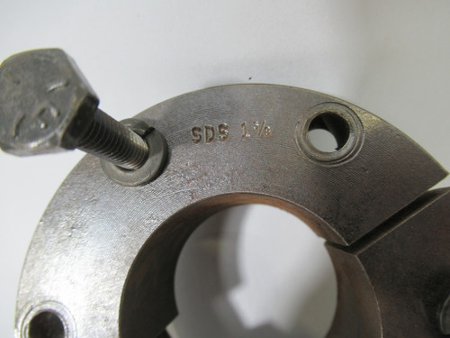 Dodge SDS-1-5/8 QD Bushing w/Hardware 2-3/16"OD 1-5/8"ID 1-3/8"LTB USED