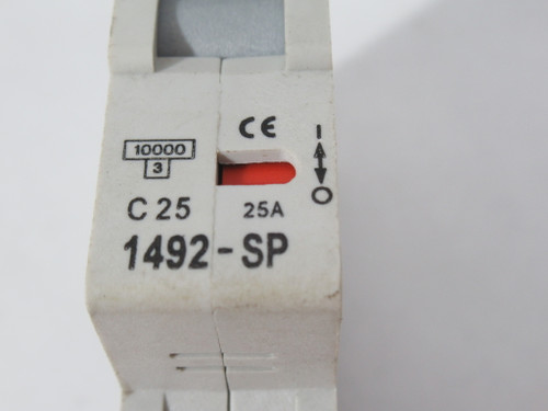 Allen-Bradley 1492-SP1C250 Series C Circuit Breaker 25A 240/415VAC 1P USED