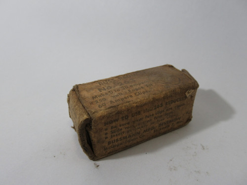 Buss 263 Fuse Reducer 60-30A 250V 2-Pack ! NEW !