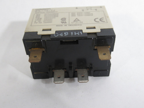 Omron G7L-1A-TJ-DC24 Power Relay 24VDC 4-Blade 1-Pole USED