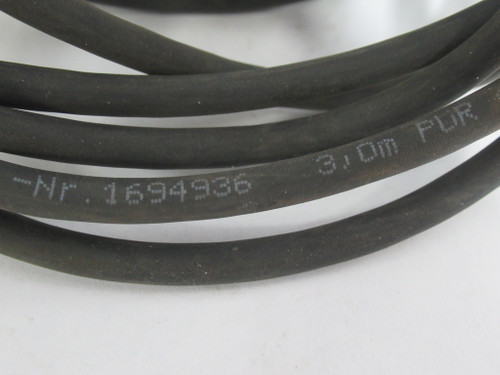 Phoenix Contact 1694936 Sensor/Actuator Cable 4Pos. M12/M8 Straight 3m USED