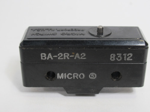 Microswitch BA-2R-A2 Limit Switch 20A@125/250/480VAC 10A@125AC 2A@600AC USED