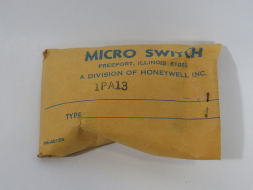 Microswitch 1PA13 Limit Switch Accessory Kit *SEALED* ! NWB !