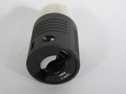 Pass & Seymour L6-15C TurnLok Connector 15A 250V 3W 2P USED
