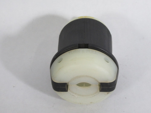 Hubbell HBL2611CN Twist-Lock Plug 30A 125V 3W 2P USED