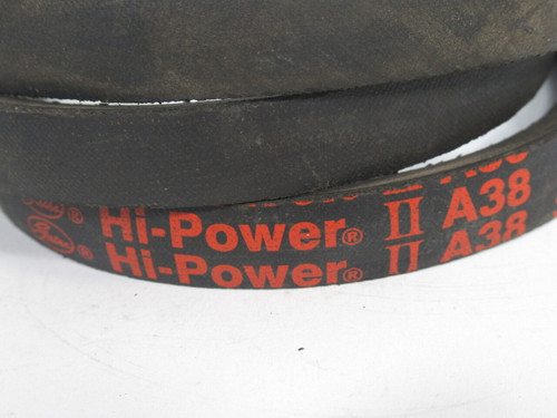 Gates A38 9002-2038 Hi-Power Belt 40"L 1/2"W 5/16"T ! NOP !