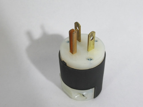 Hubbell HBL5466C Straight Male Plug 20A 250V 3W 2P USED