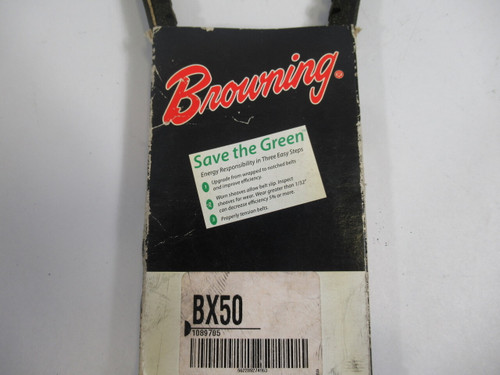 Browning BX50 Cogged V-Belt 53"L .66"W .44"T ! NEW !
