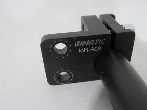 Gimatic MFI-A62 120mm Clamp Arm w/MFI-A09 Clamp *Clamp Missing Screws* USED