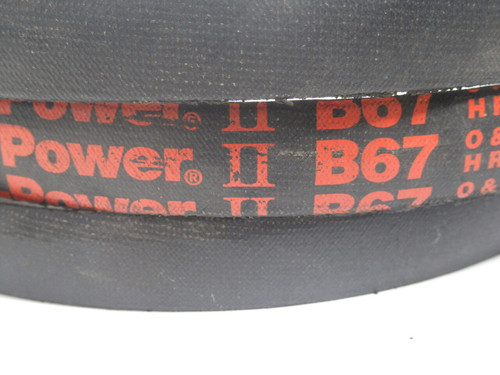 Gates B67 9003-2067 Hi-Power V-Belt 70"L .66"W .41"T ! NOP !