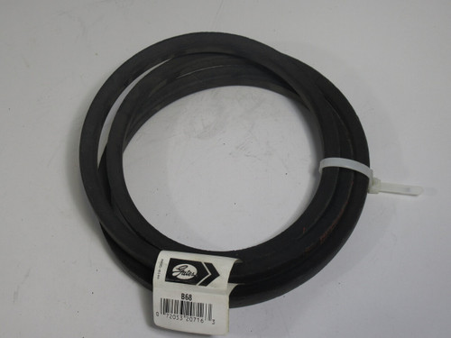 Gates B68 9003-2068 Hi-Power V-Belt 71"L .66"W .41"T ! NEW !