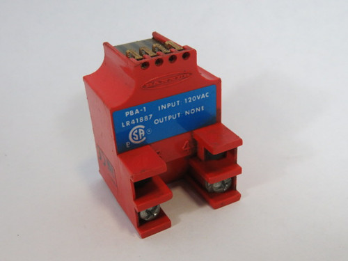 Banner PBA-1 16385 Multi-Beam Logic Module 105-130VAC 120VAC USED
