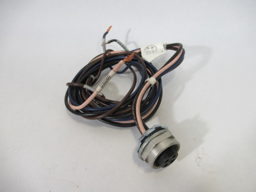 Balluff BCC0720 4P 7/8" Female Single Ended Cordset 10A 600V 44"L USED