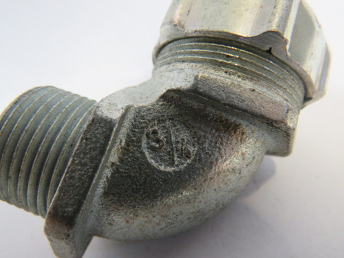 Thomas & Betts 4971 90DEG Ranger Cord Connector 3/4" USED