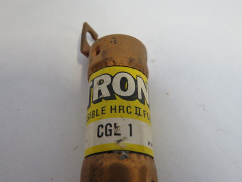 Tron CGL-1 Bolt on Fuse 1A 600VAC 250VDC USED