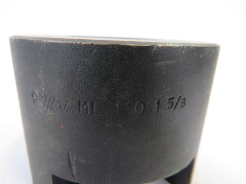Martin ML110-1-5/8 Jaw Coupling 1-5/8"ID 3/8" Keyway USED