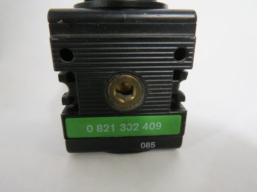 Bosch 0-821-302-409 Pneumatic Regulator 1/4"NPT 2000l/min 2-6BAR USED