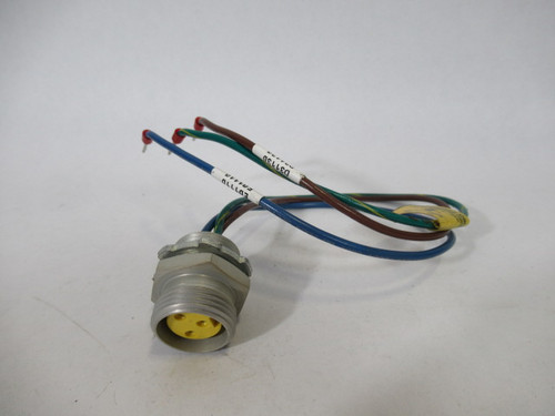 Brad Harrison 1R3D04A25A120 3P Female Receptacle 10A 300V 12"L USED