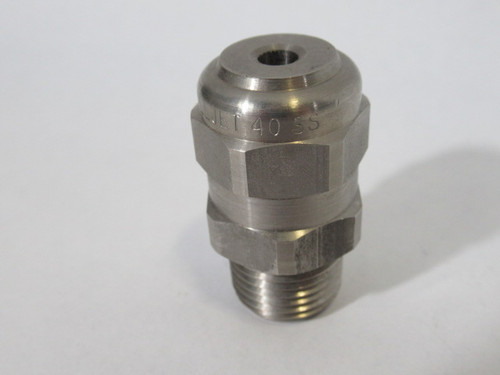 Spraying Systems 1/2GG-40SS SS Full Jet Cone Spray Nozzle Tip 1/2" USED