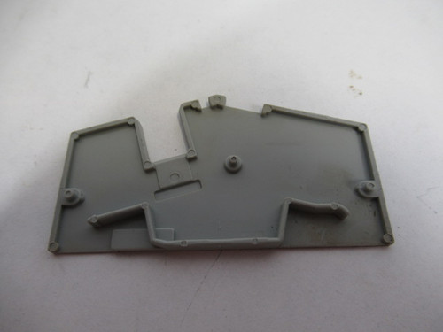 Wago 281 Gray Terminal Block End Plate Lot of 20 USED