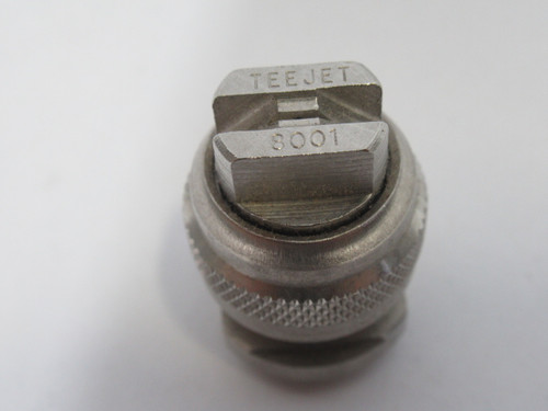 Spraying Systems 8001-E SS Flat Spray TEE Jet Nozzle Tip ! NOP !