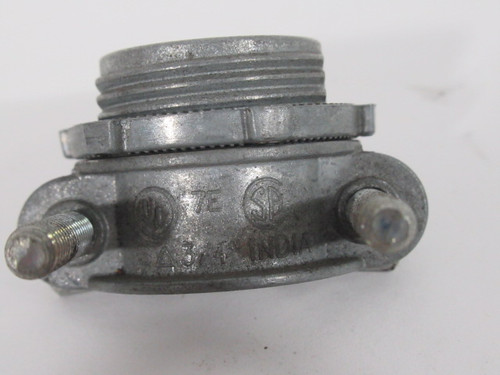 Generic 3/4" Non-Metallic Twin Screw Cable Connector Lot of 3 USED