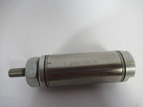 Parker 1.06NSRY01.0 Pneumatic Cylinder 1.06" Bore 1" Stroke USED