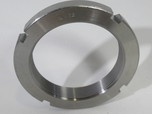 SKF N12 Locknut 3-5/32"OD 2.324"TPD .541"W 18-Thread ! NOP !