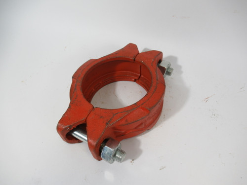 Gruvlok 7401-3" 88.9mm OD RigidLok Pipe Coupling Clamp w/o Seal USED