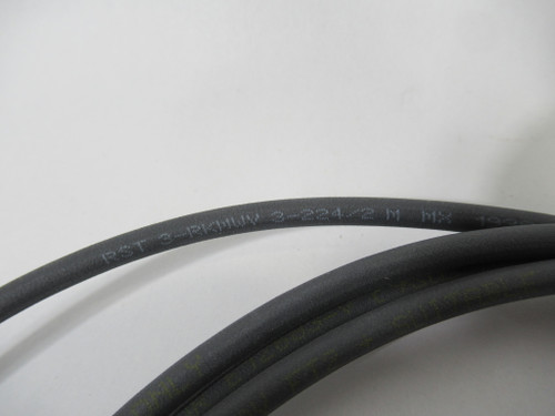 Lumberg RST3-RKMWV3-224/2 Double Ended Cable 3PMale to 90DEG 3P Female 2m NOP